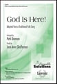 God Is Here! SATB choral sheet music cover